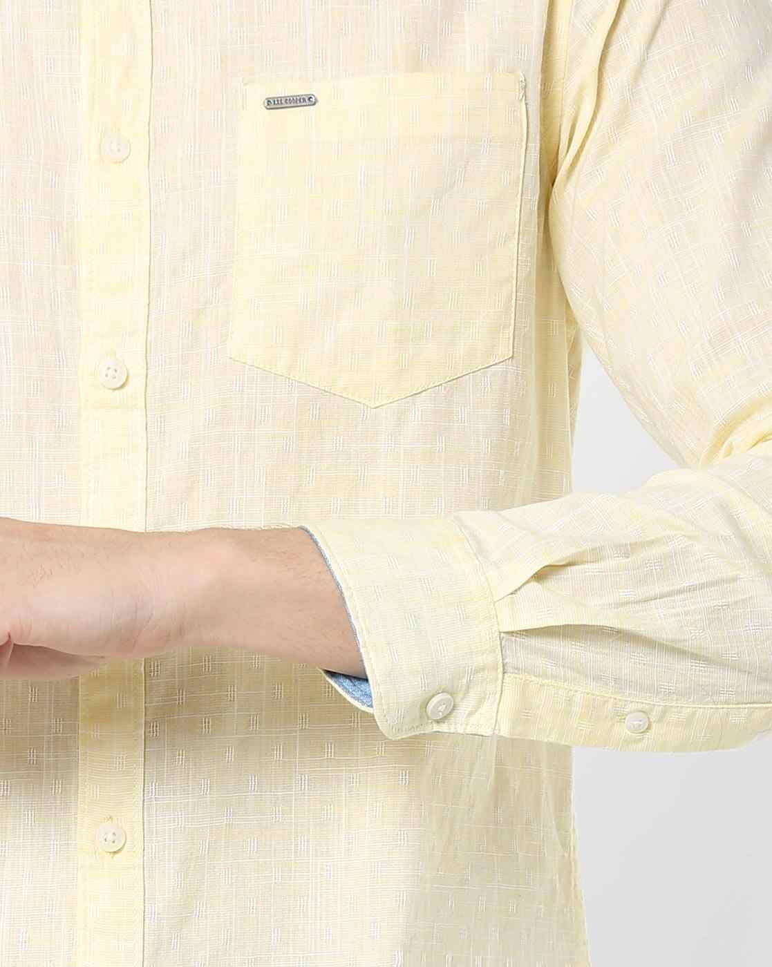 Lee Cooper | Textured Shirt with Patch Pocket|5