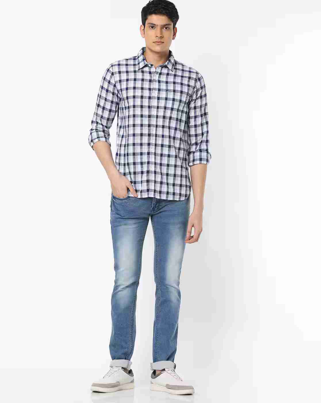 Lee Cooper | Checked Shirt with Patch Pocket|3