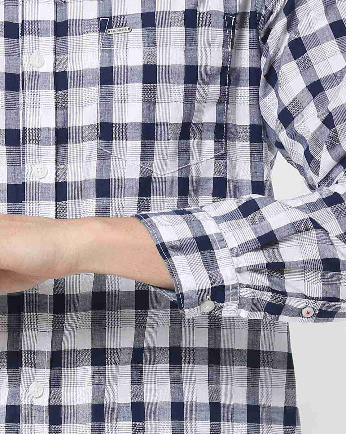 Lee Cooper | Checked Shirt with Patch Pocket|5
