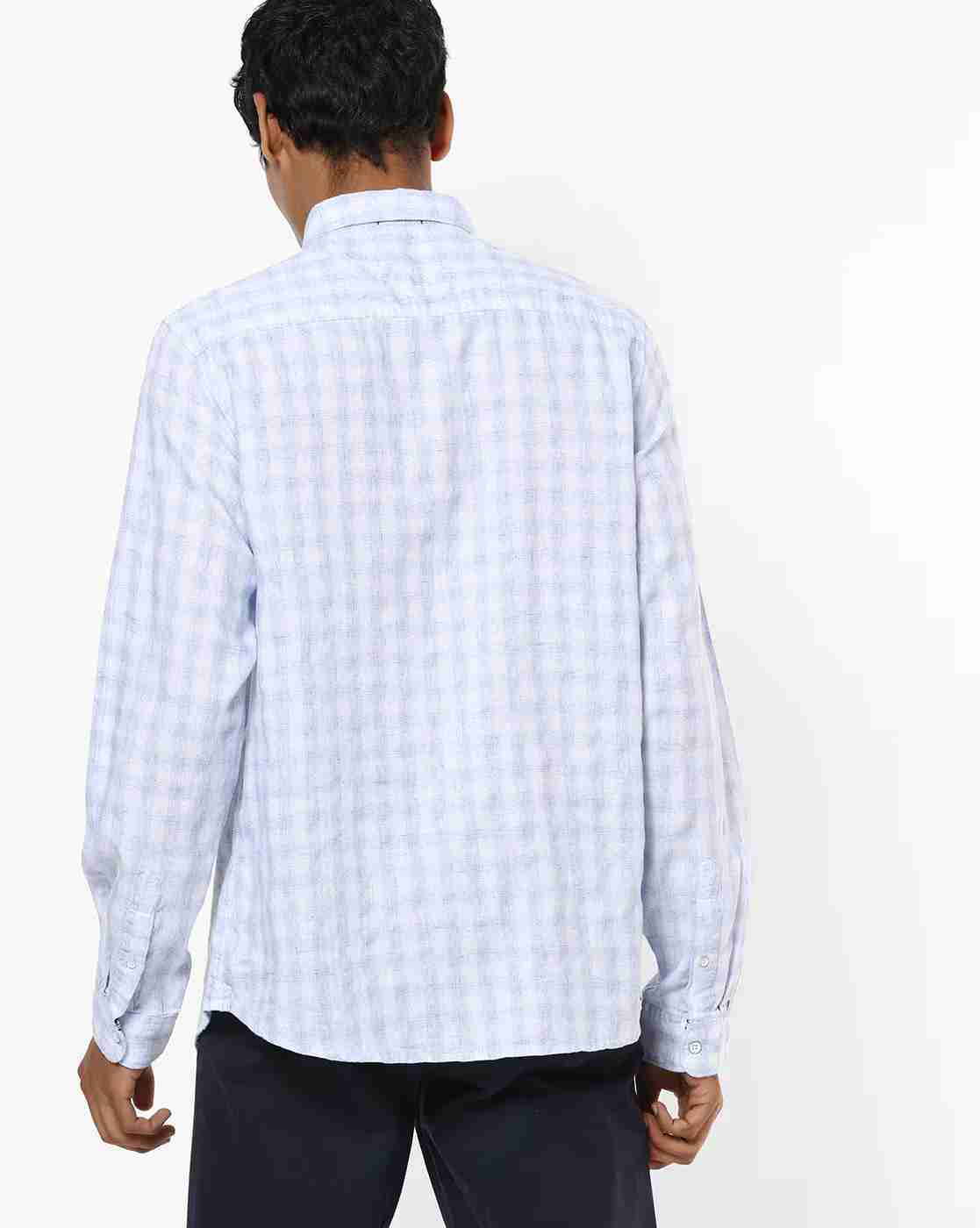 Lee Cooper | Checked Shirt with Patch Pocket|1