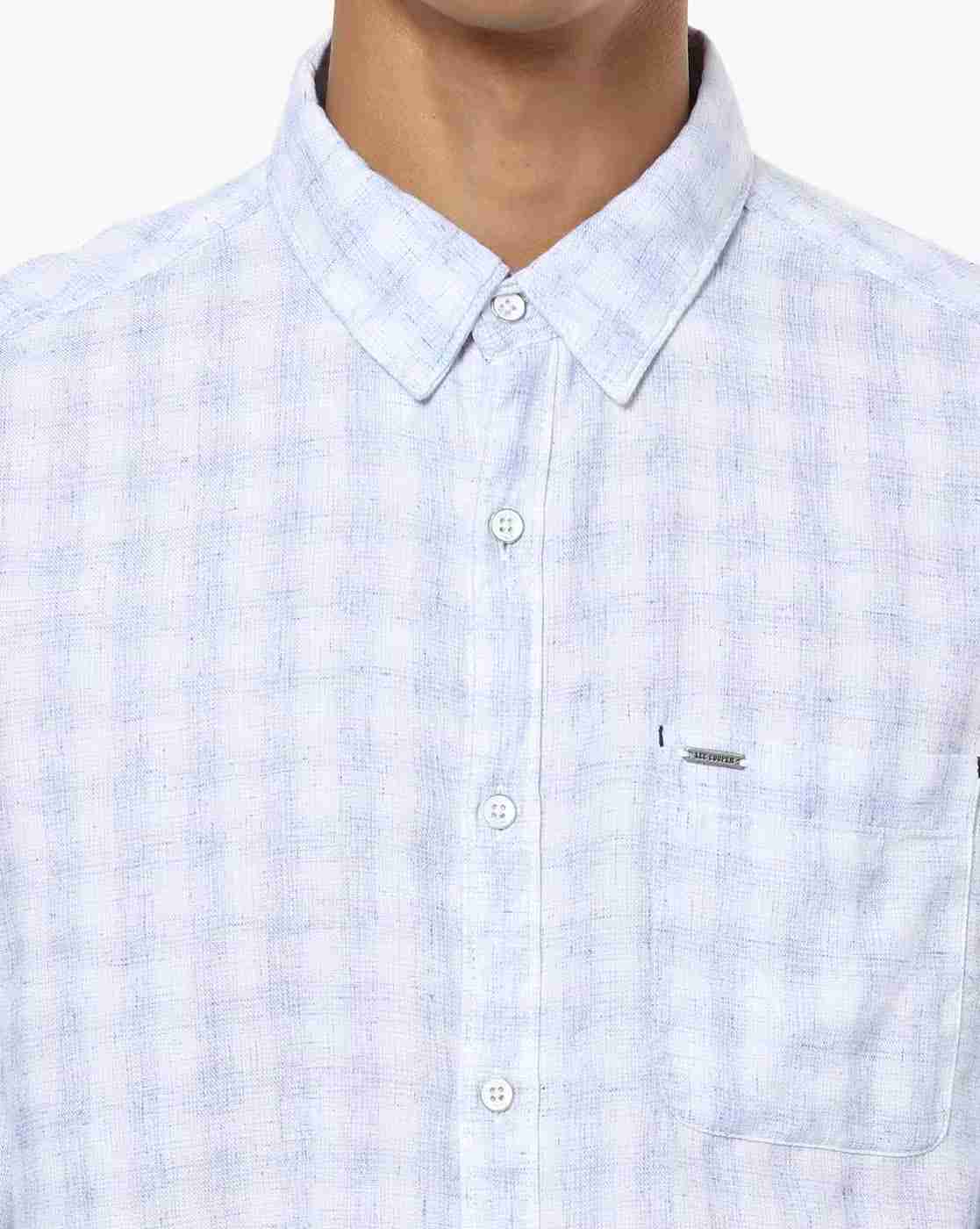 Lee Cooper | Checked Shirt with Patch Pocket|2