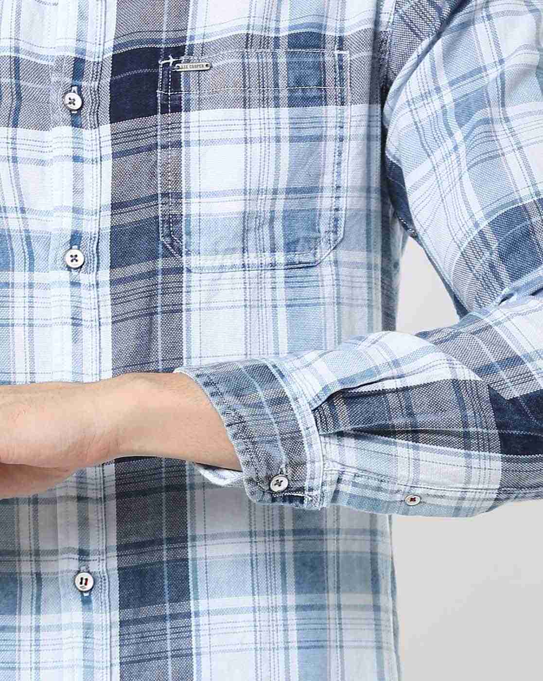 Lee Cooper | Checked Shirt with Patch Pocket|5