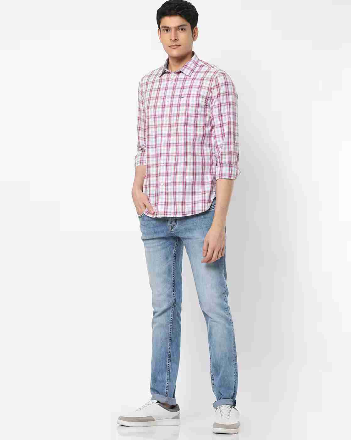 Lee Cooper | Checked Shirt with Patch Pocket|3