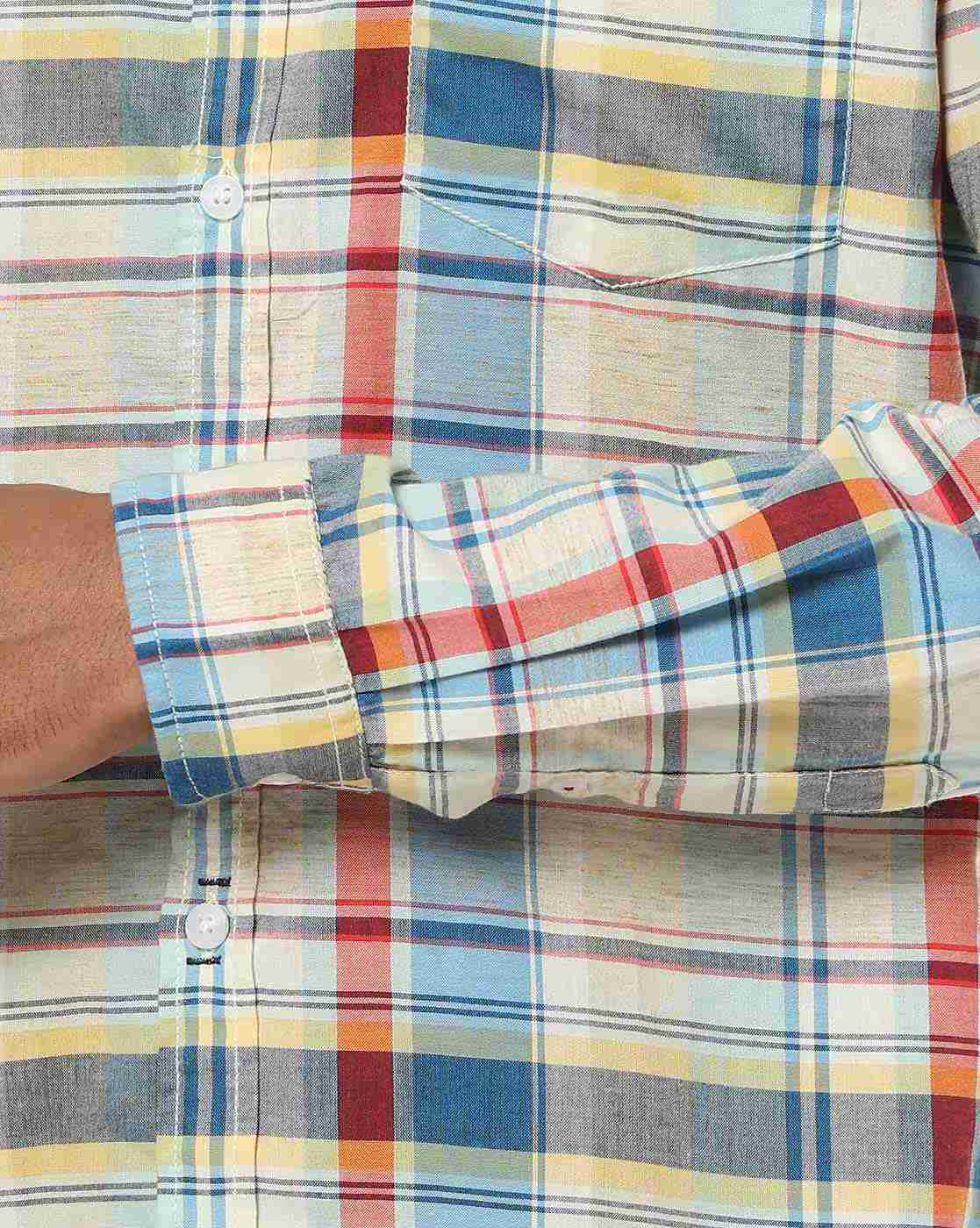 Lee Cooper | Checked Shirt with Patch Pocket|3