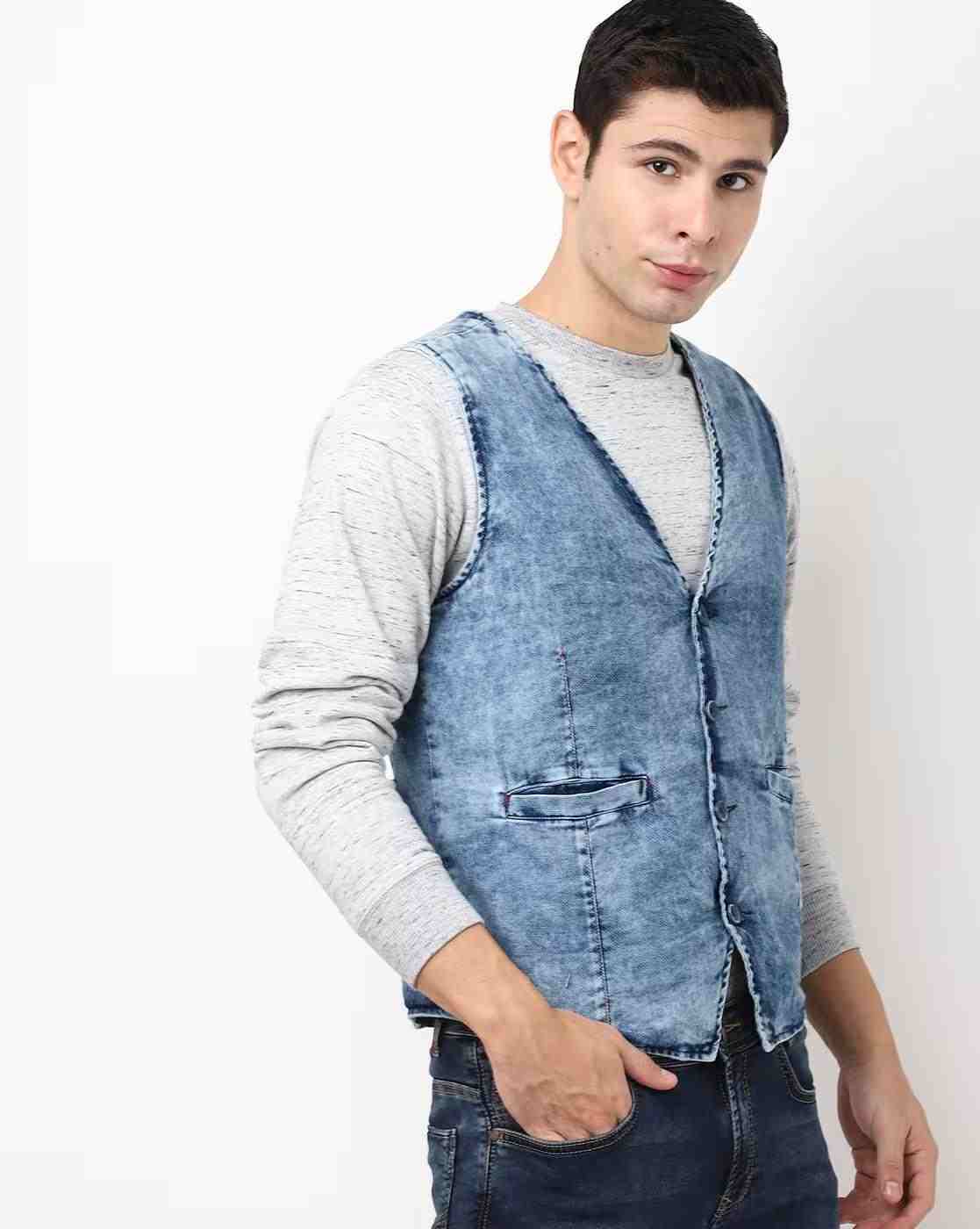 Lee Cooper | Sleeveless Welt Pockets Shirt|0