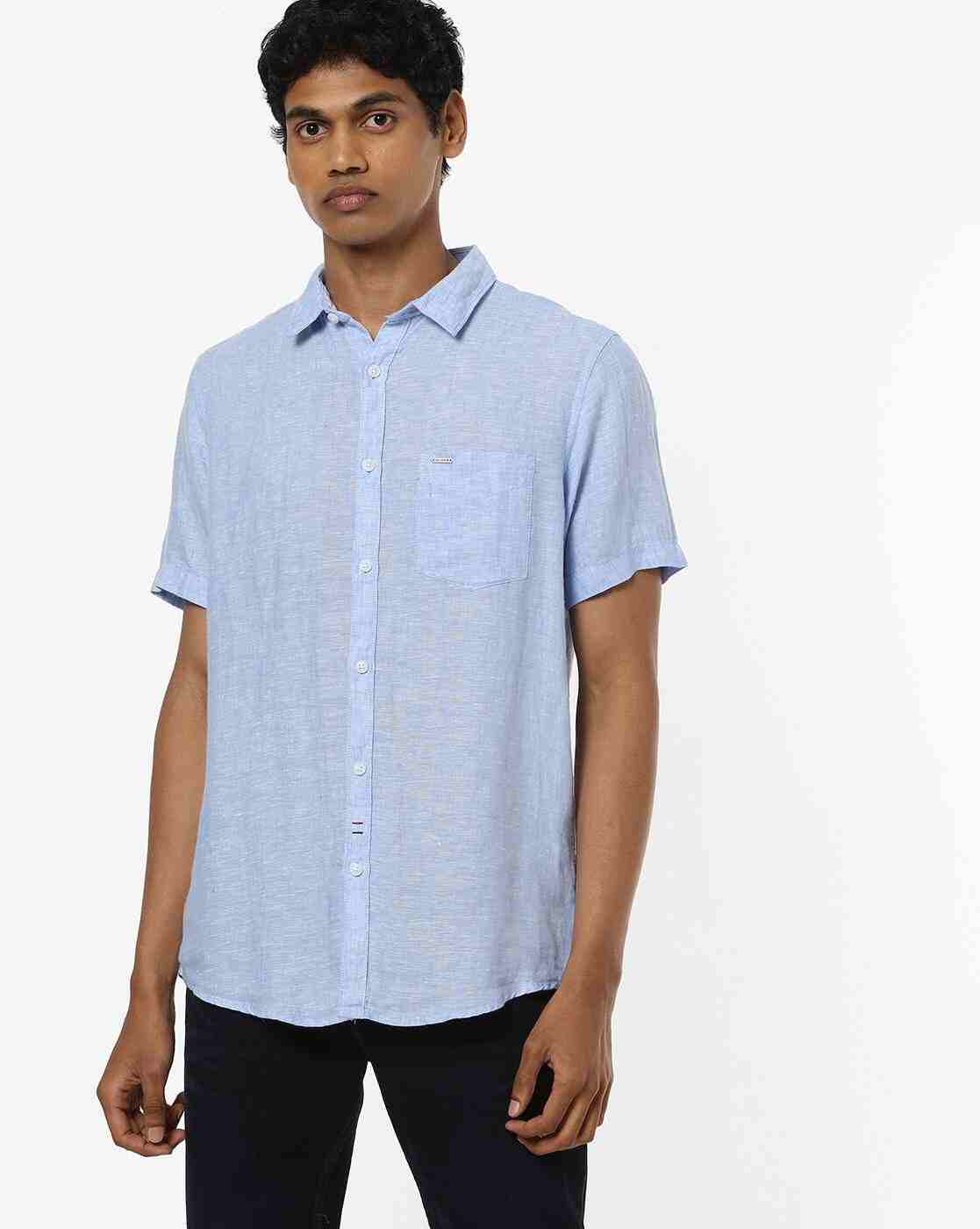 Lee Cooper | Textured Shirt with Patch Pocket|0