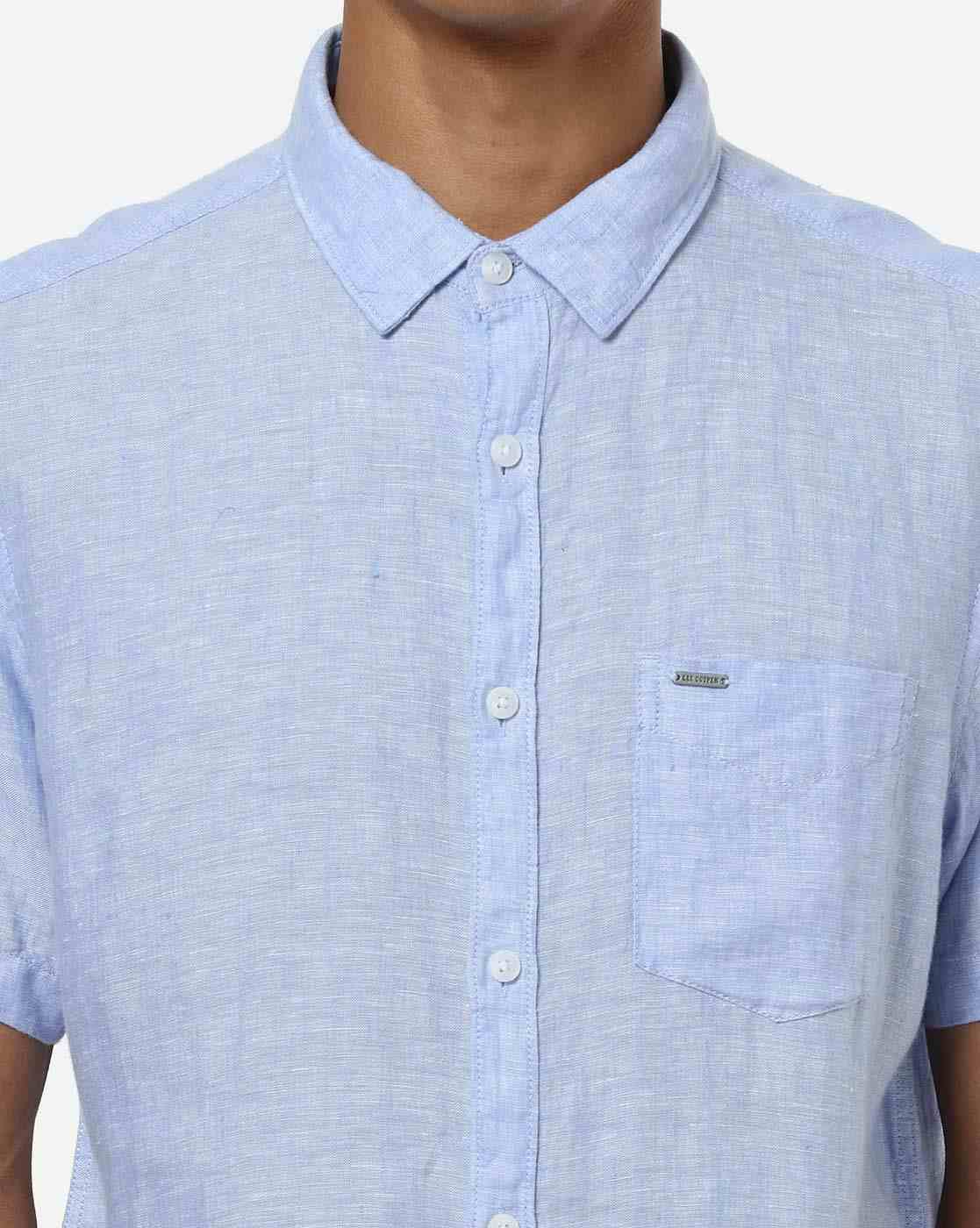 Lee Cooper | Textured Shirt with Patch Pocket|2