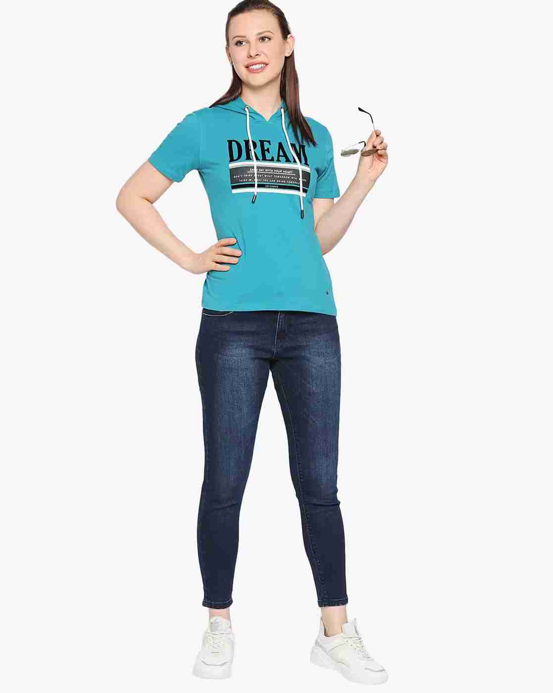 Lee Cooper | Typographic Print Hooded T-shirt|3