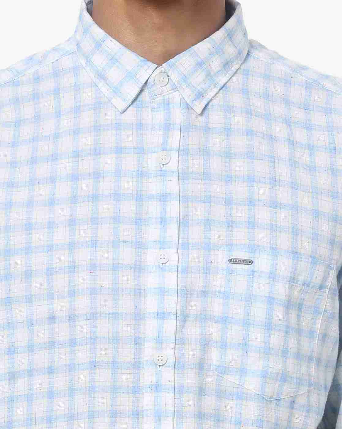 Lee Cooper | Checked Shirt with Patch Pocket|2