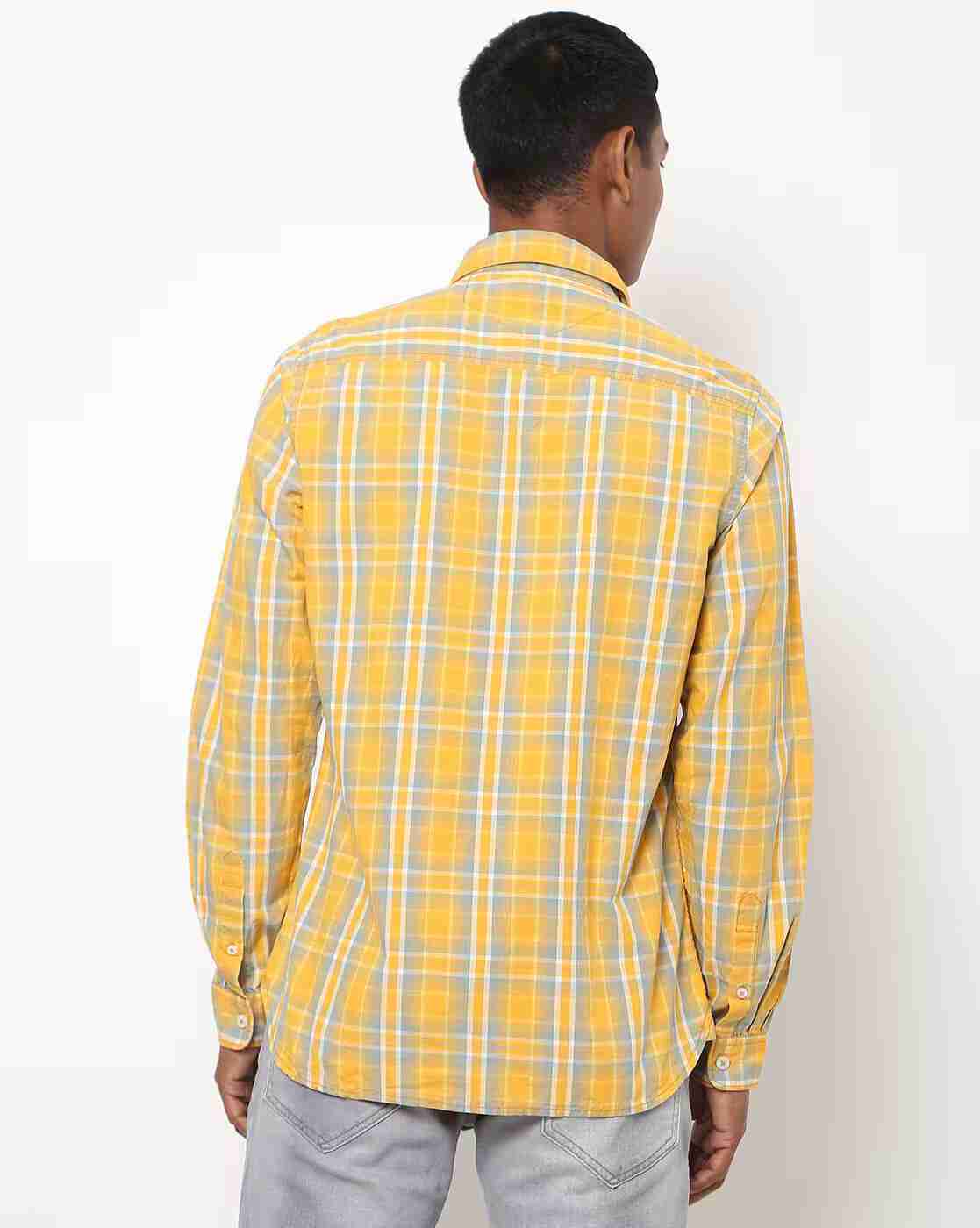 Lee Cooper | Checked Shirt with Patch Pocket|1