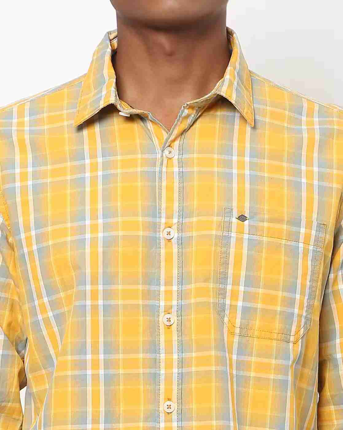 Lee Cooper | Checked Shirt with Patch Pocket|3