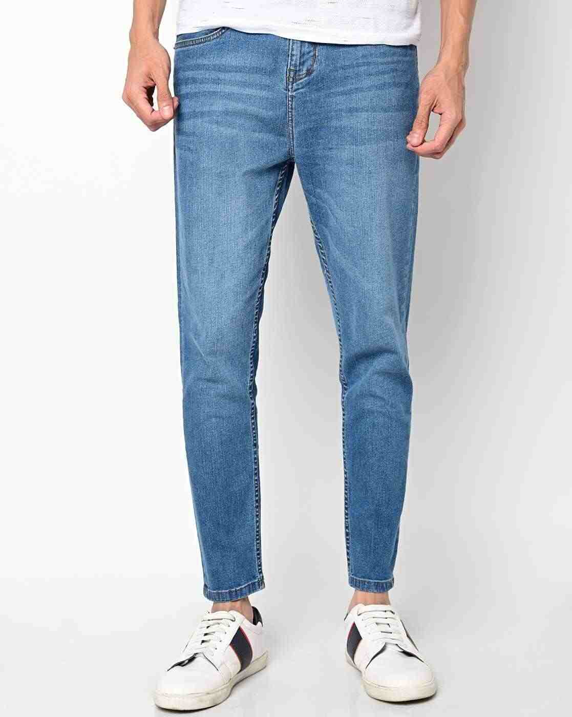 Lee Cooper | Lightly Washed Slim Fit Jeans|1
