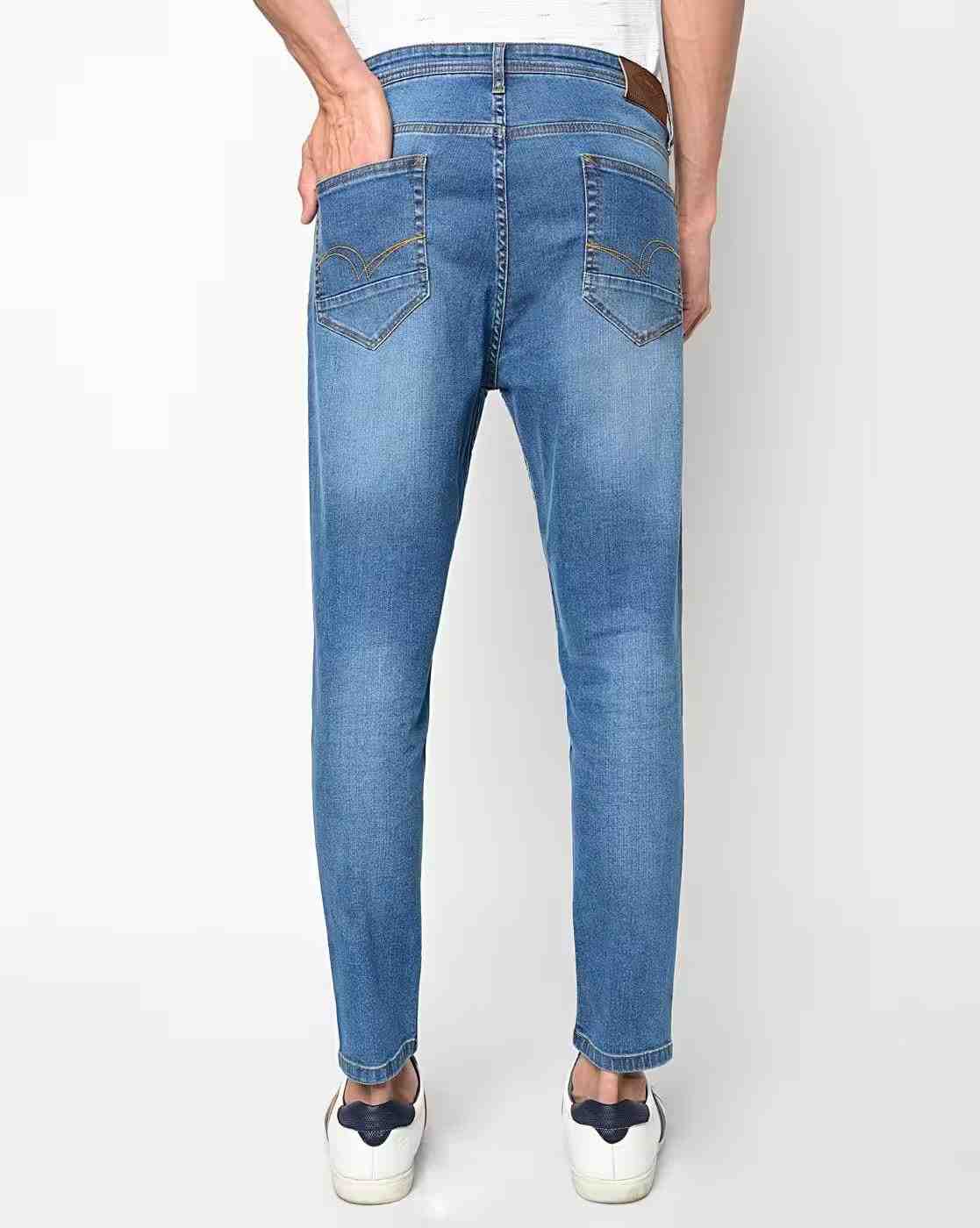 Lee Cooper | Lightly Washed Slim Fit Jeans|2