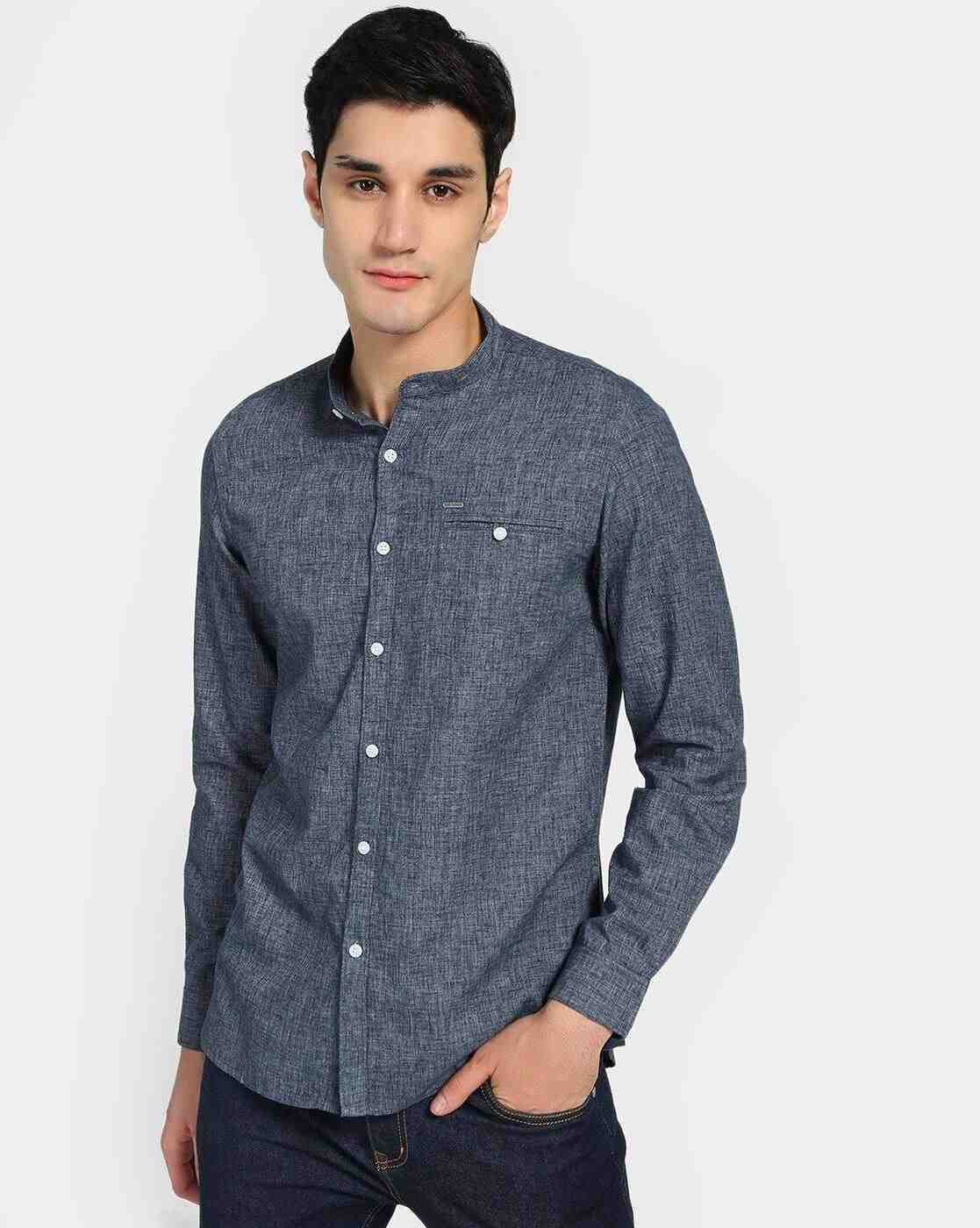 Lee Cooper | Shirt with Buttoned Welt Pocket|1