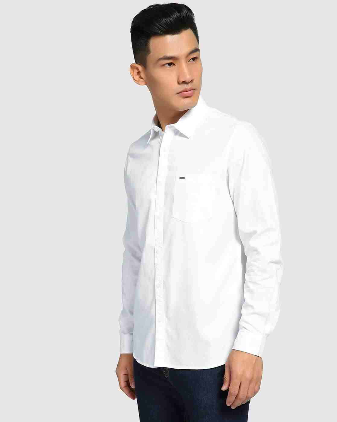 Shirt with Patch Pocket