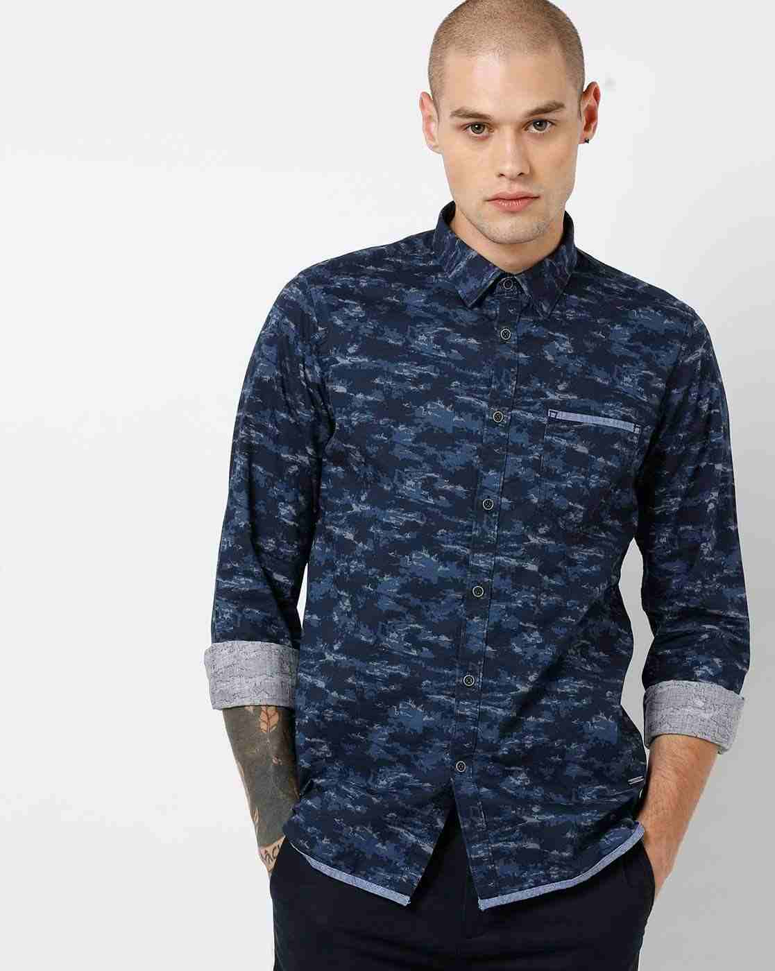 Lee Cooper | Camouflage Print Shirt|0