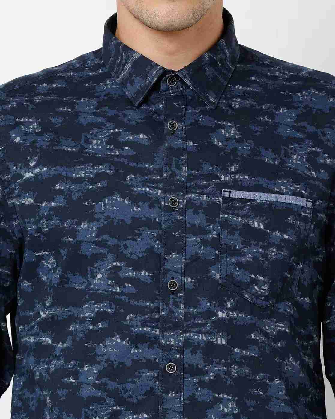 Lee Cooper | Camouflage Print Shirt|2