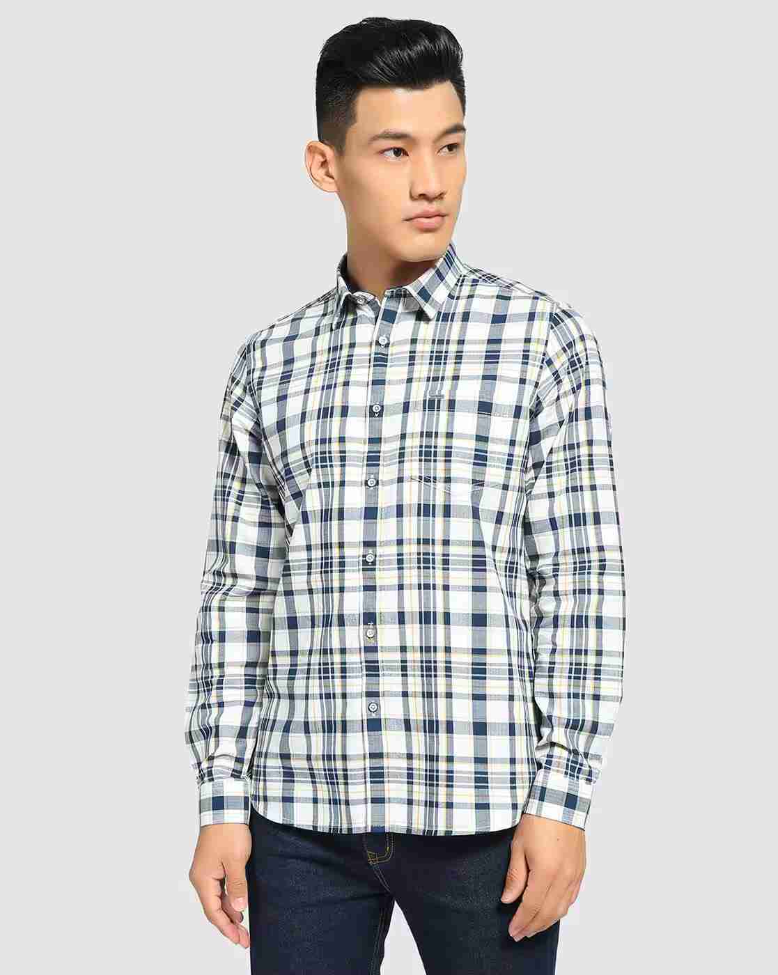 Lee Cooper | Checked Shirt with Patch Pocket|0