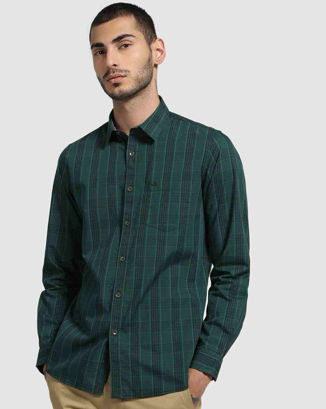 Lee Cooper | Checked Shirt with Patch Pocket|1