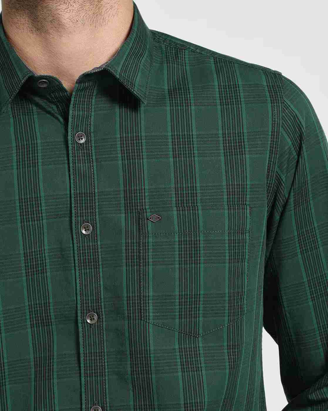 Lee Cooper | Checked Shirt with Patch Pocket|4