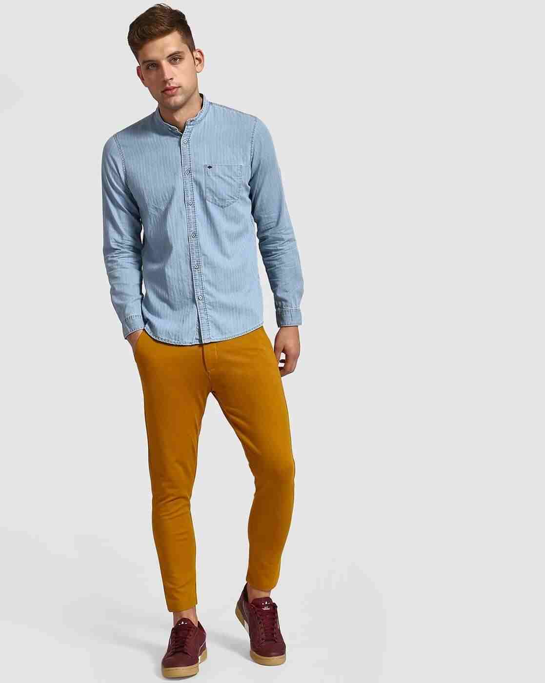 Lee Cooper | Striped Shirt with Patch Pocket|3