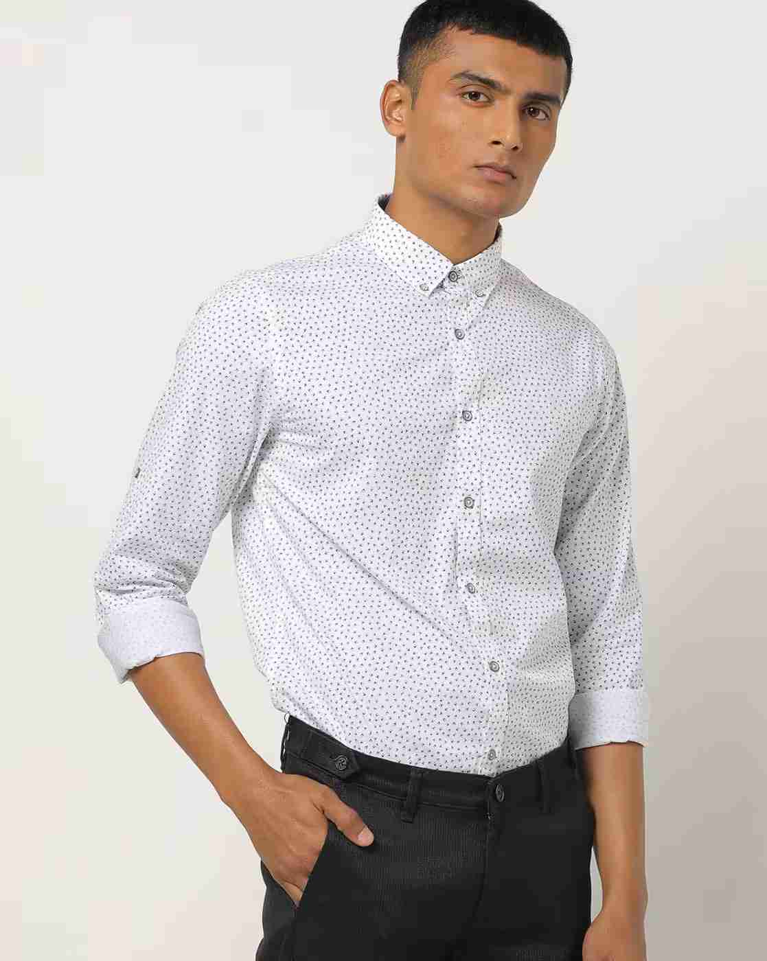 Lee Cooper | Printed Shirt with Button-Down Collar|0