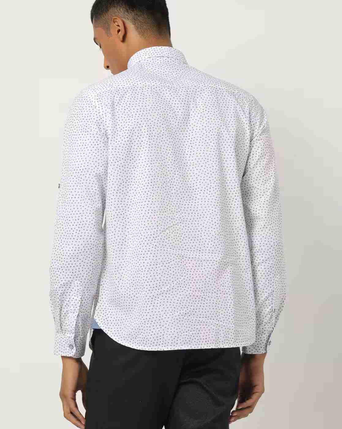 Lee Cooper | Printed Shirt with Button-Down Collar|1