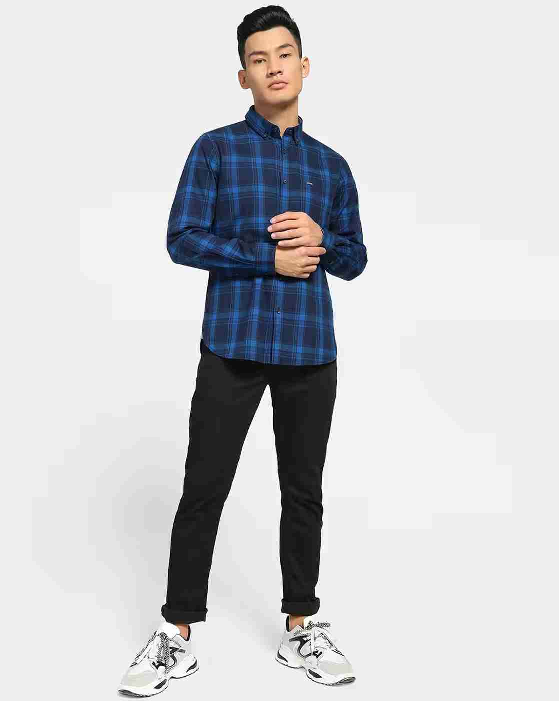 Lee Cooper | Checked Shirt with Patch Pocket|3