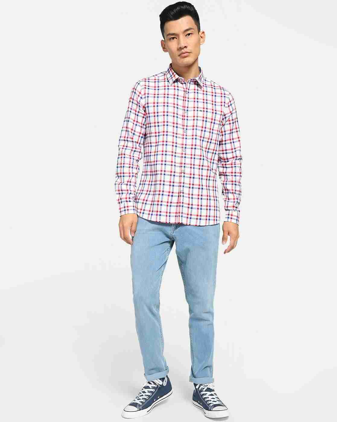 Lee Cooper | Checked Shirt with Patch Pocket|3