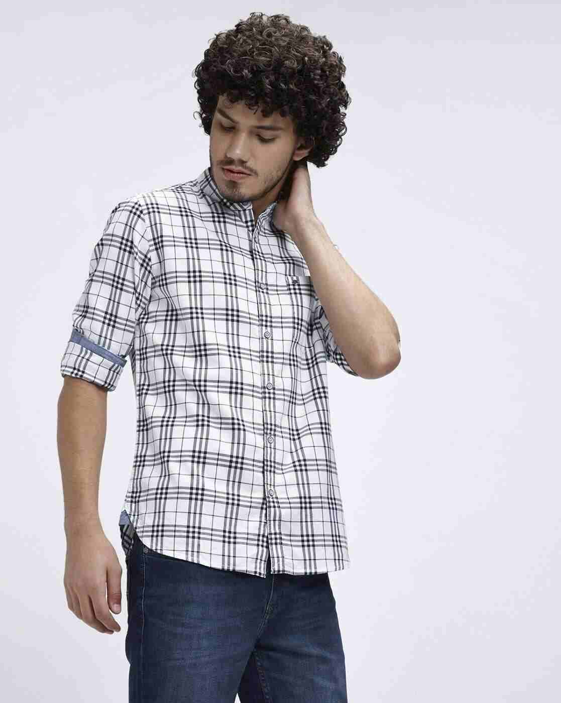 Lee Cooper | Checked Shirt with Patch Pocket|1