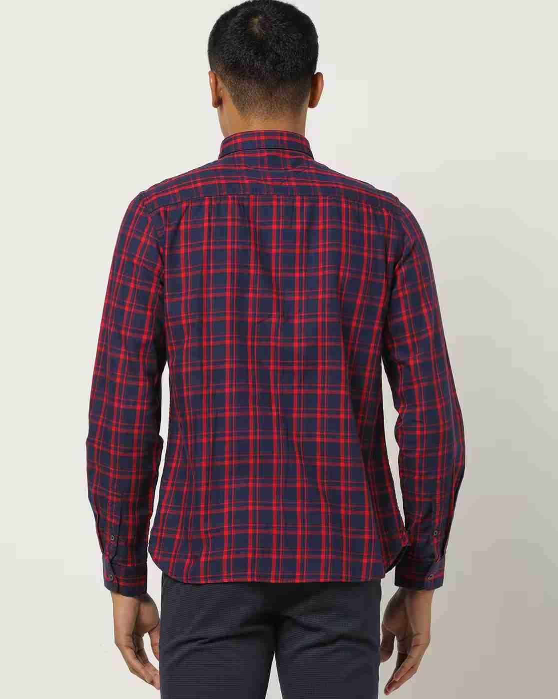 Lee Cooper | Checked Shirt with Patch Pocket|1
