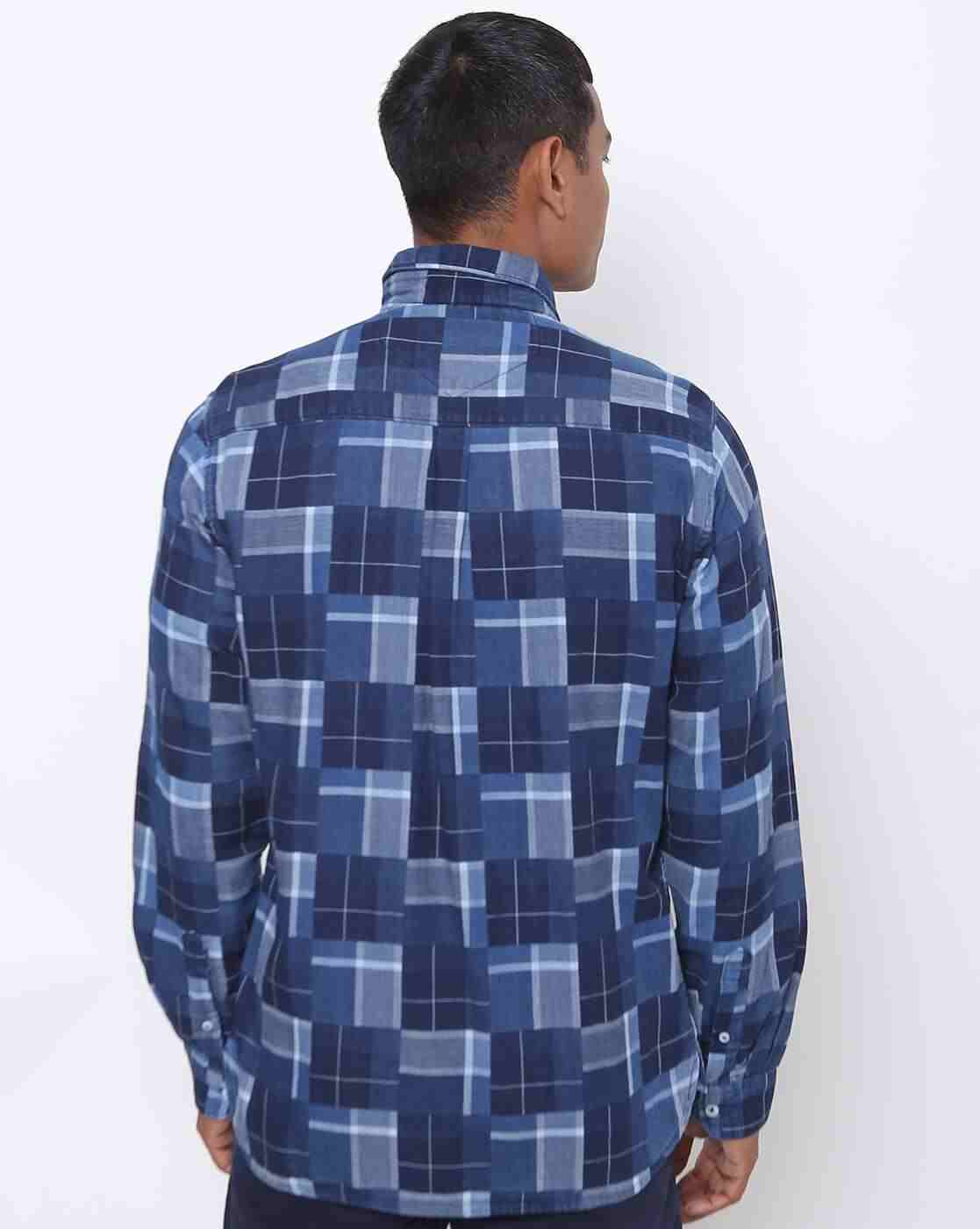 Lee Cooper | Checked Shirt with Patch Pocket|1