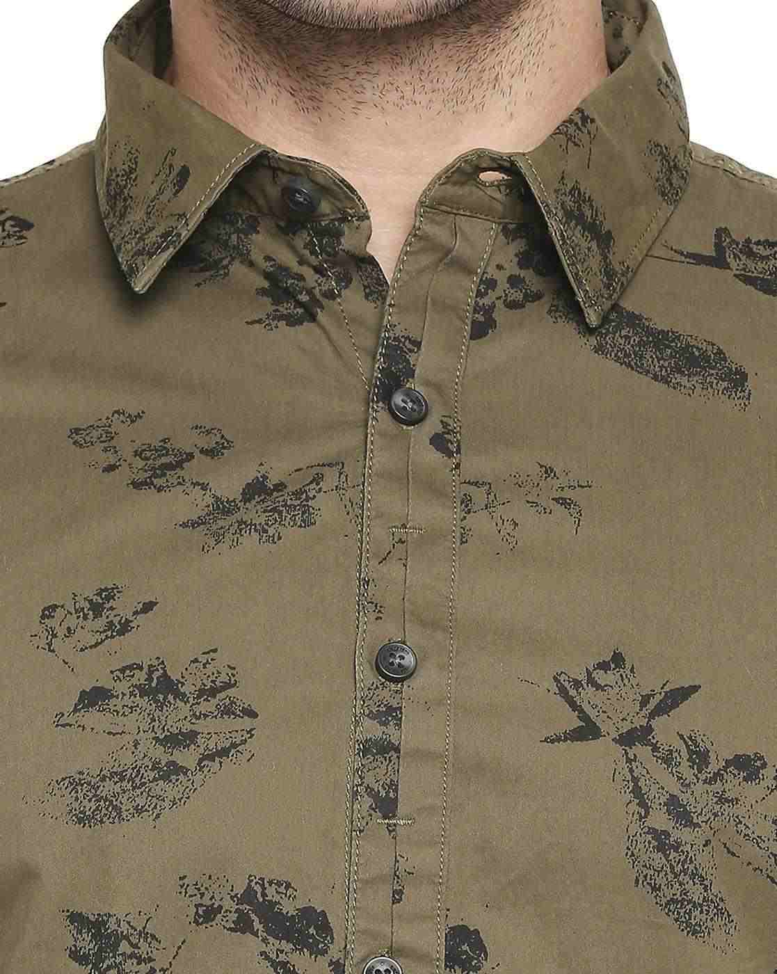 Lee Cooper | Floral Print Cotton Shirt|4