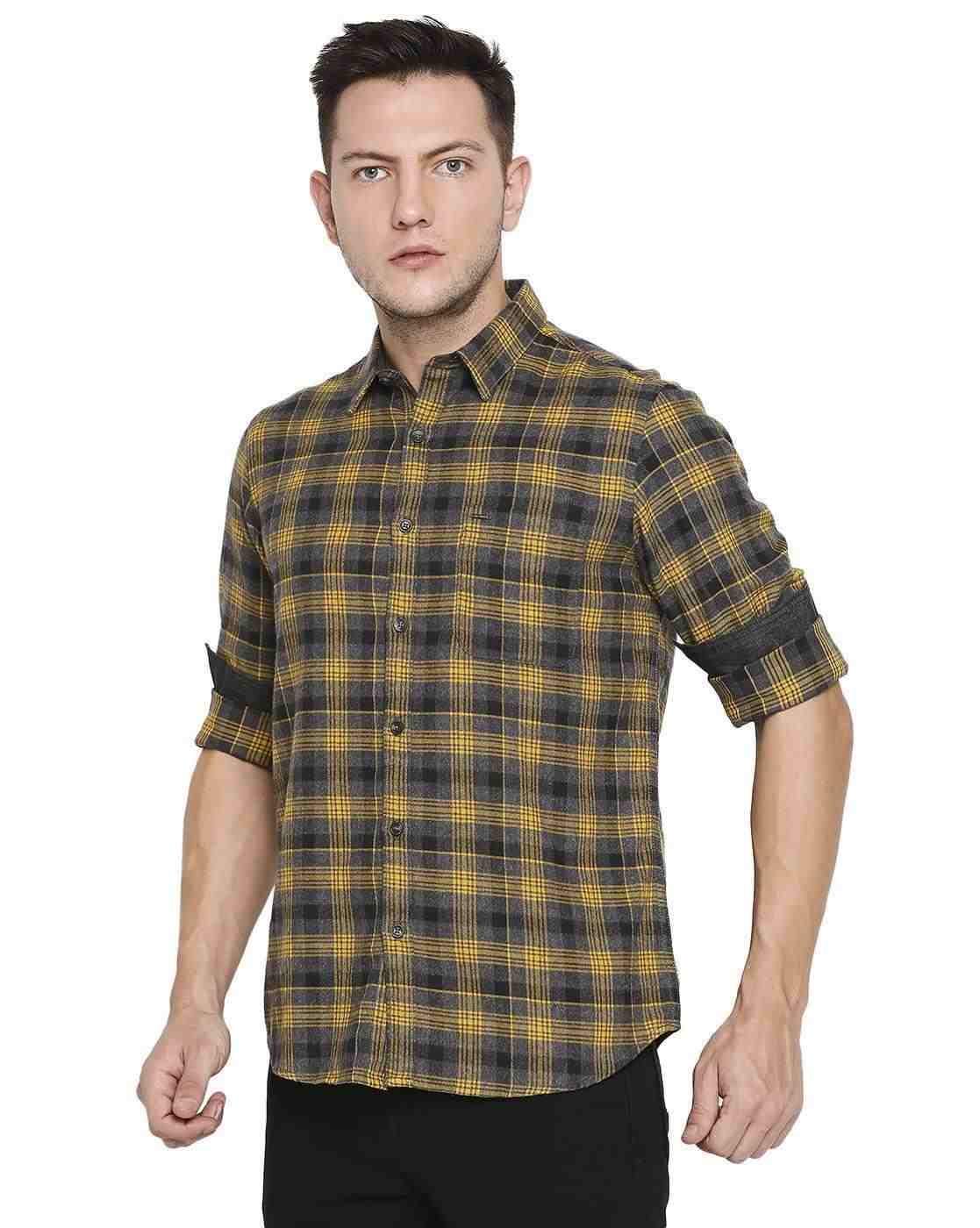 Lee Cooper | Checked Shirt with Patch Pocket|1