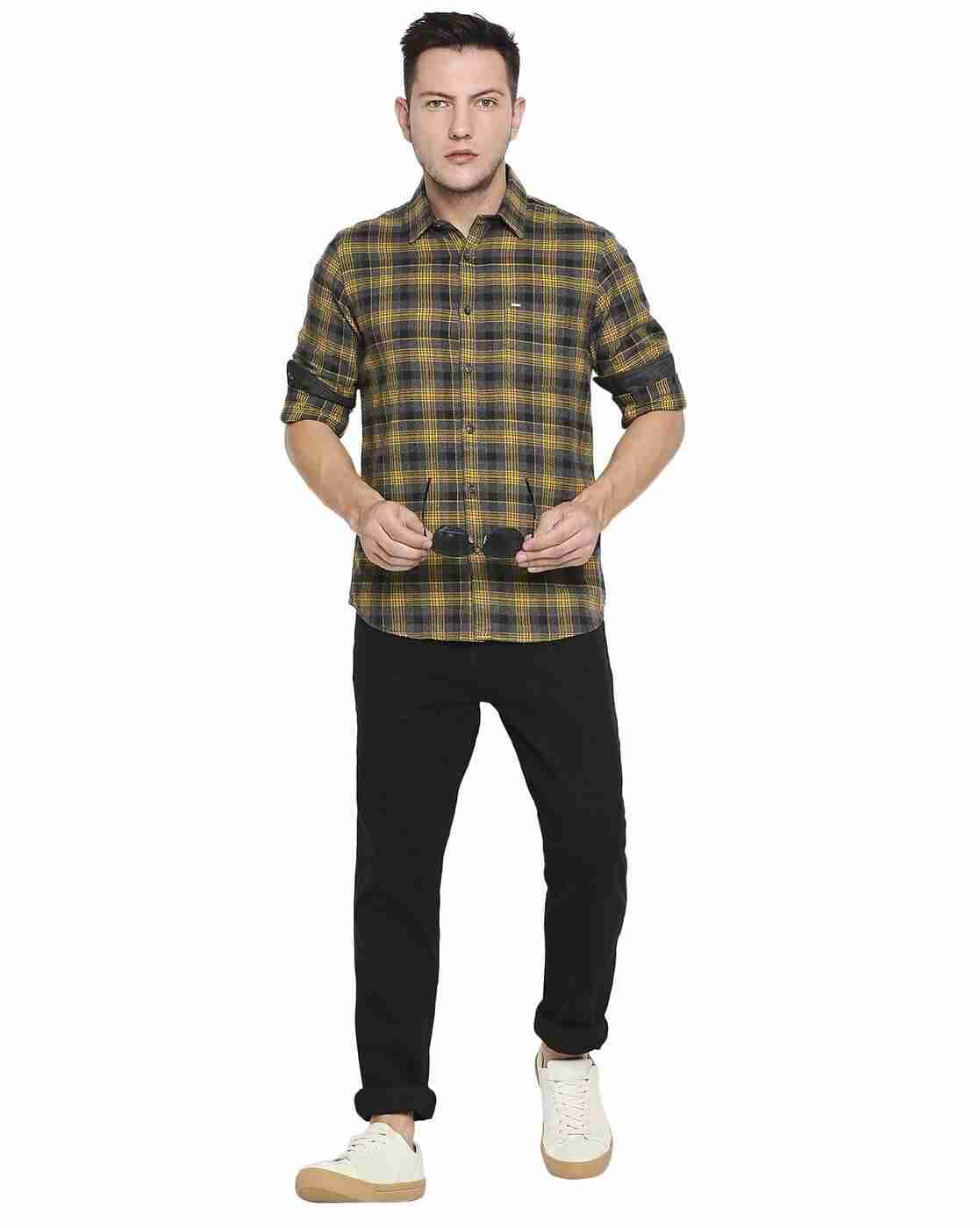 Lee Cooper | Checked Shirt with Patch Pocket|3