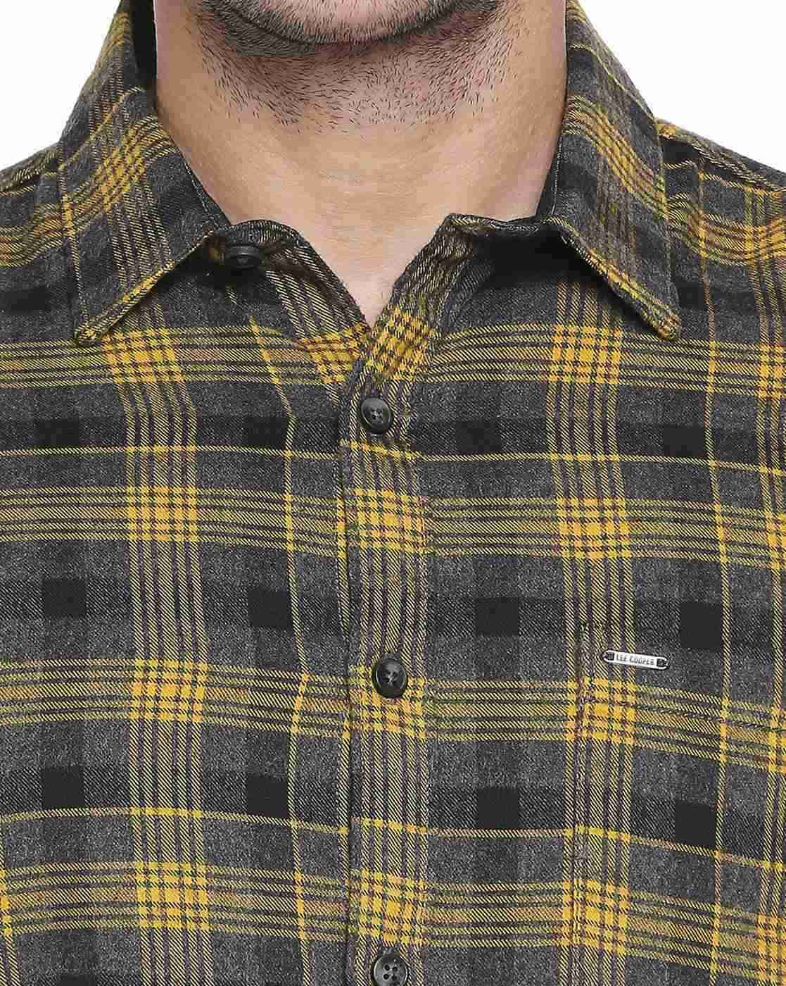 Lee Cooper | Checked Shirt with Patch Pocket|4