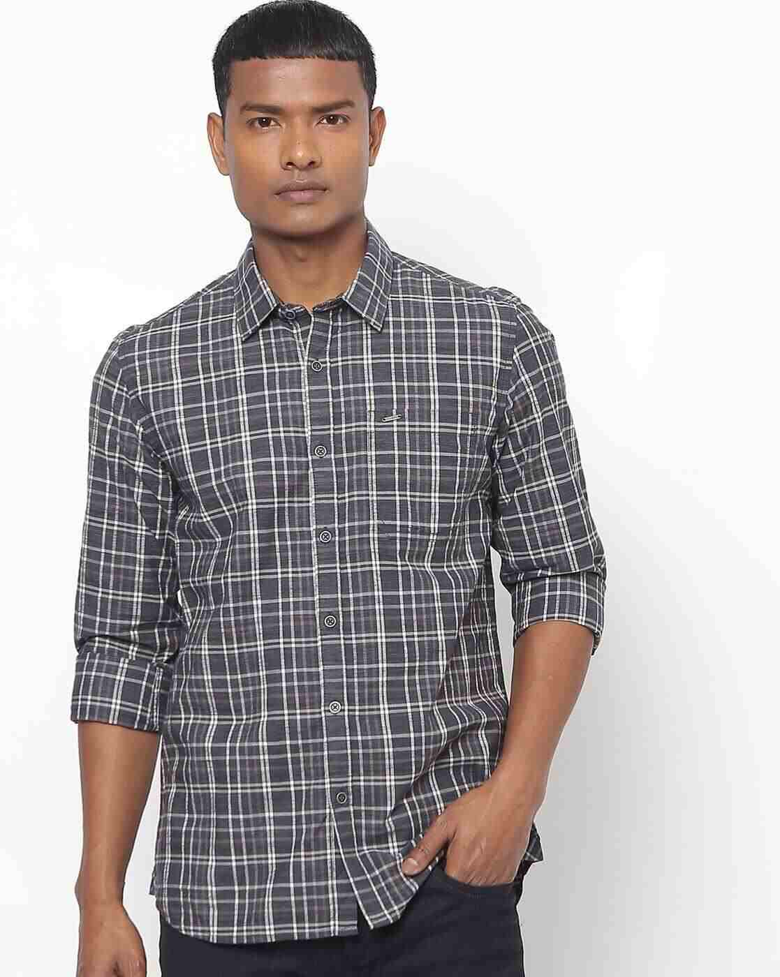 Lee Cooper | Checked Shirt with Patch Pocket|0