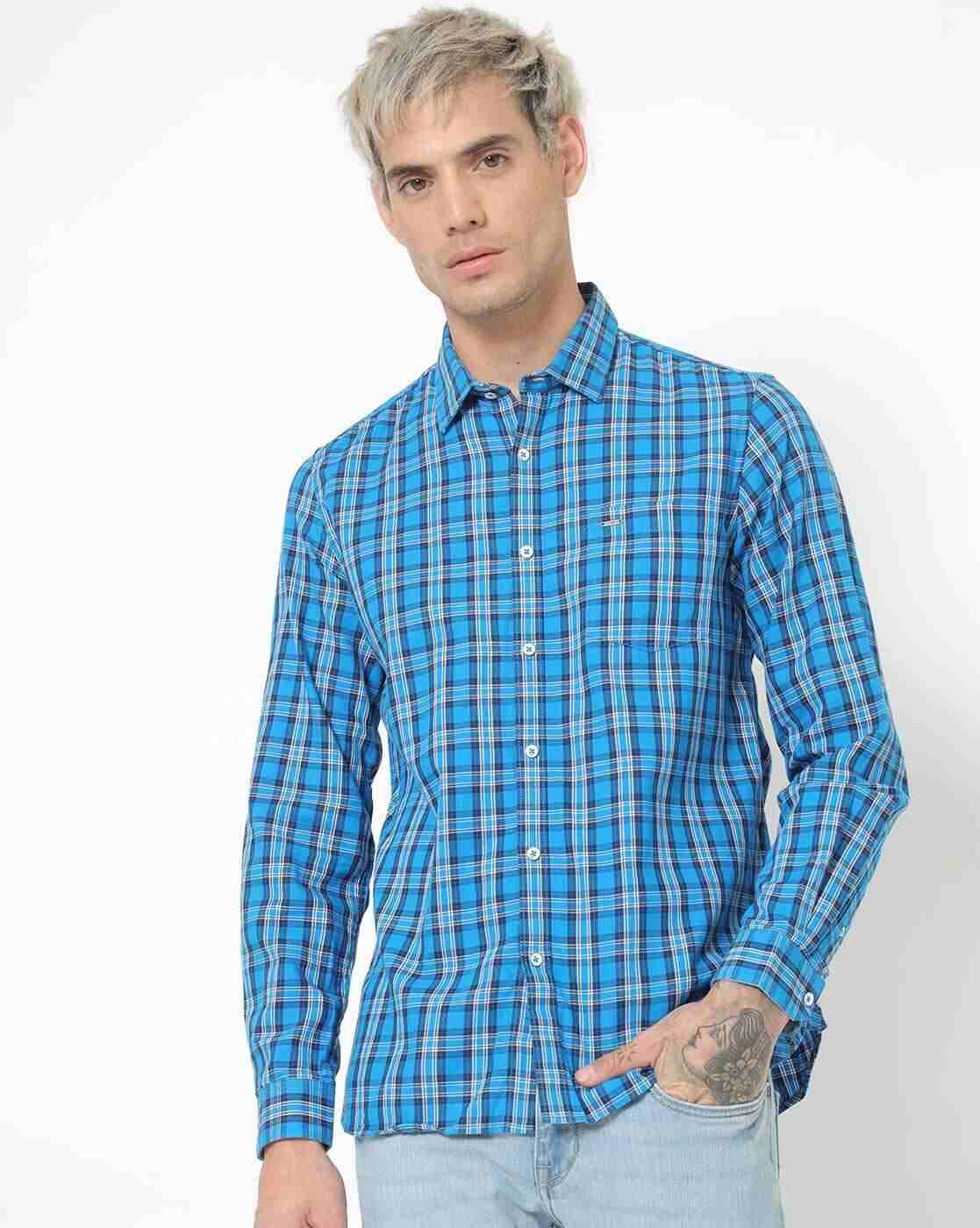 Lee Cooper | Checked Shirt with Patch Pocket|0