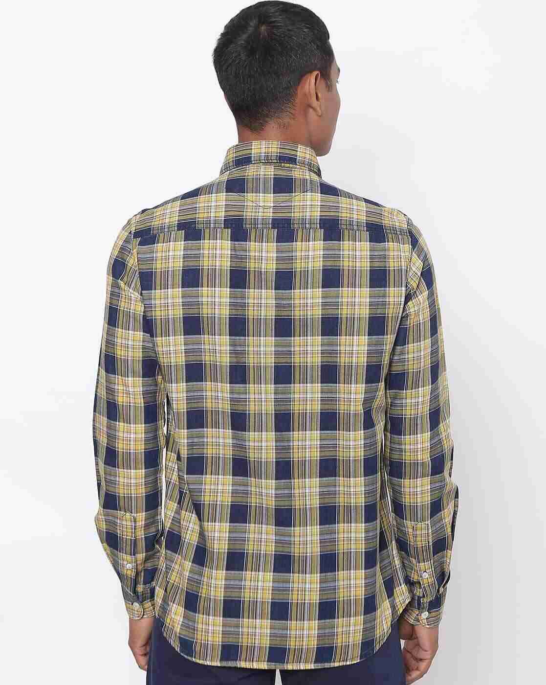 Lee Cooper | Checked Shirt with Patch Pocket|1