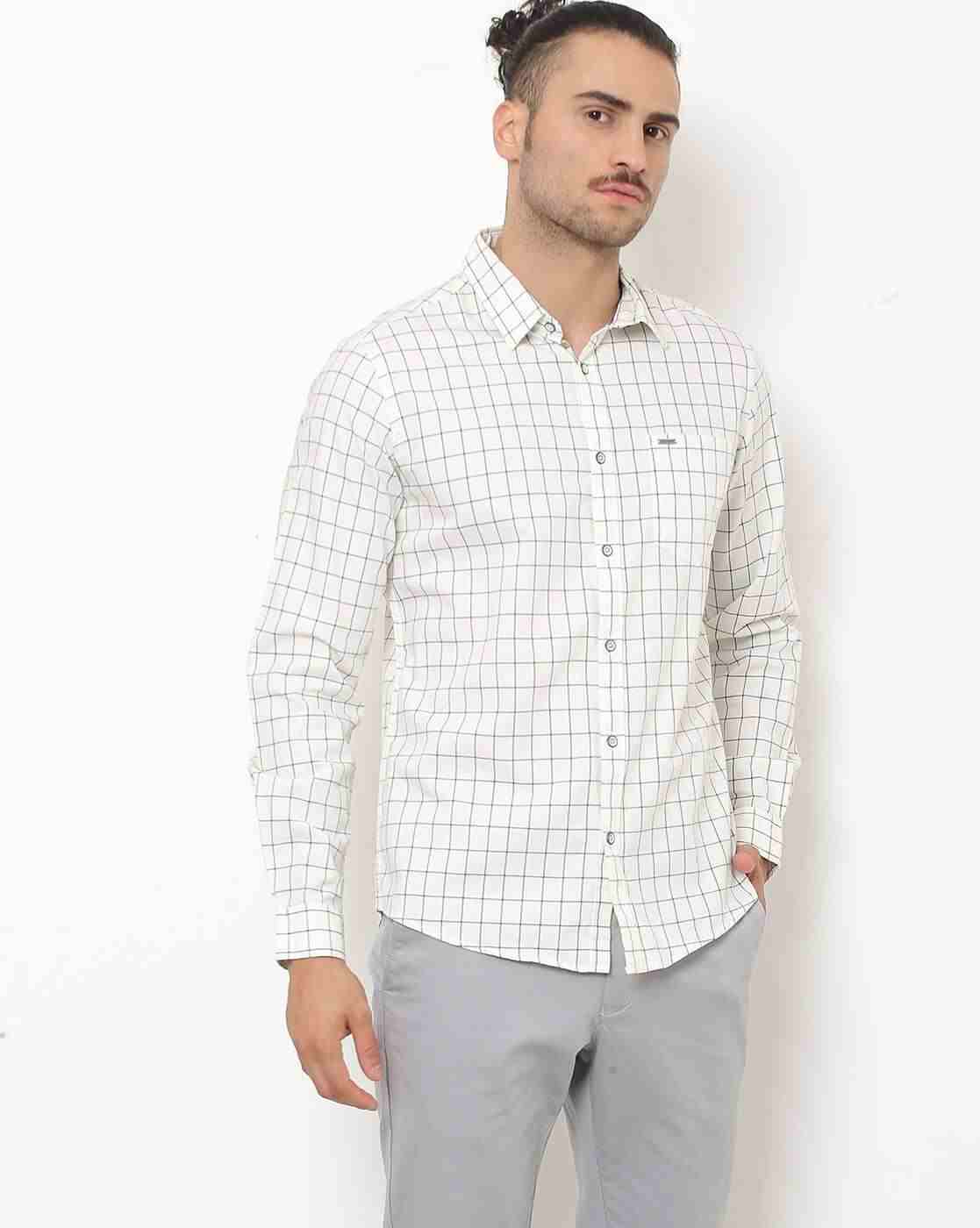 Lee Cooper | Checked Shirt with Patch Pocket|0