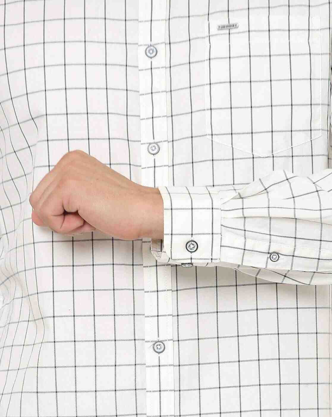 Lee Cooper | Checked Shirt with Patch Pocket|3