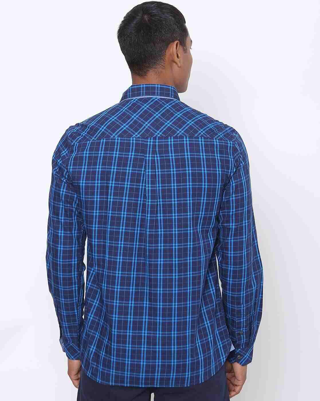Lee Cooper | Checked Shirt with Patch Pocket|1