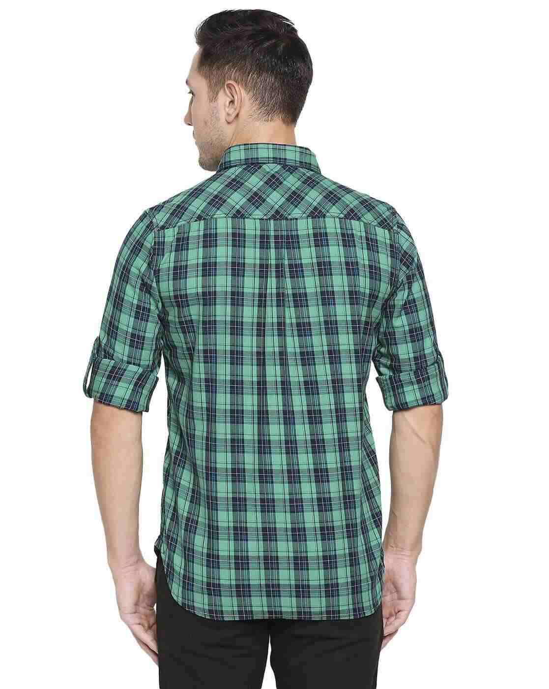 Lee Cooper | Checked Shirt with Patch Pockets|2