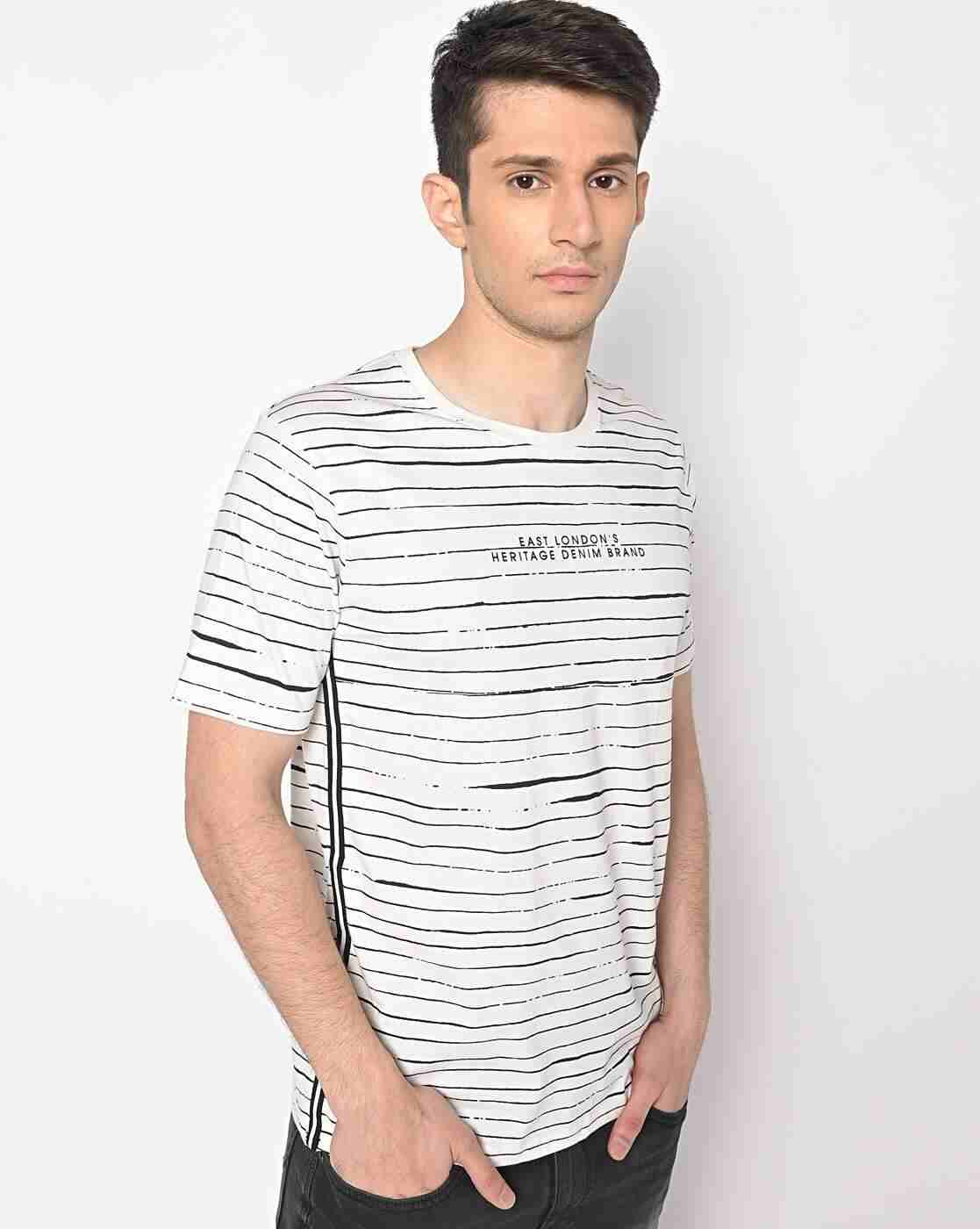 Lee Cooper | Striped Crew-Neck T-shirt|0