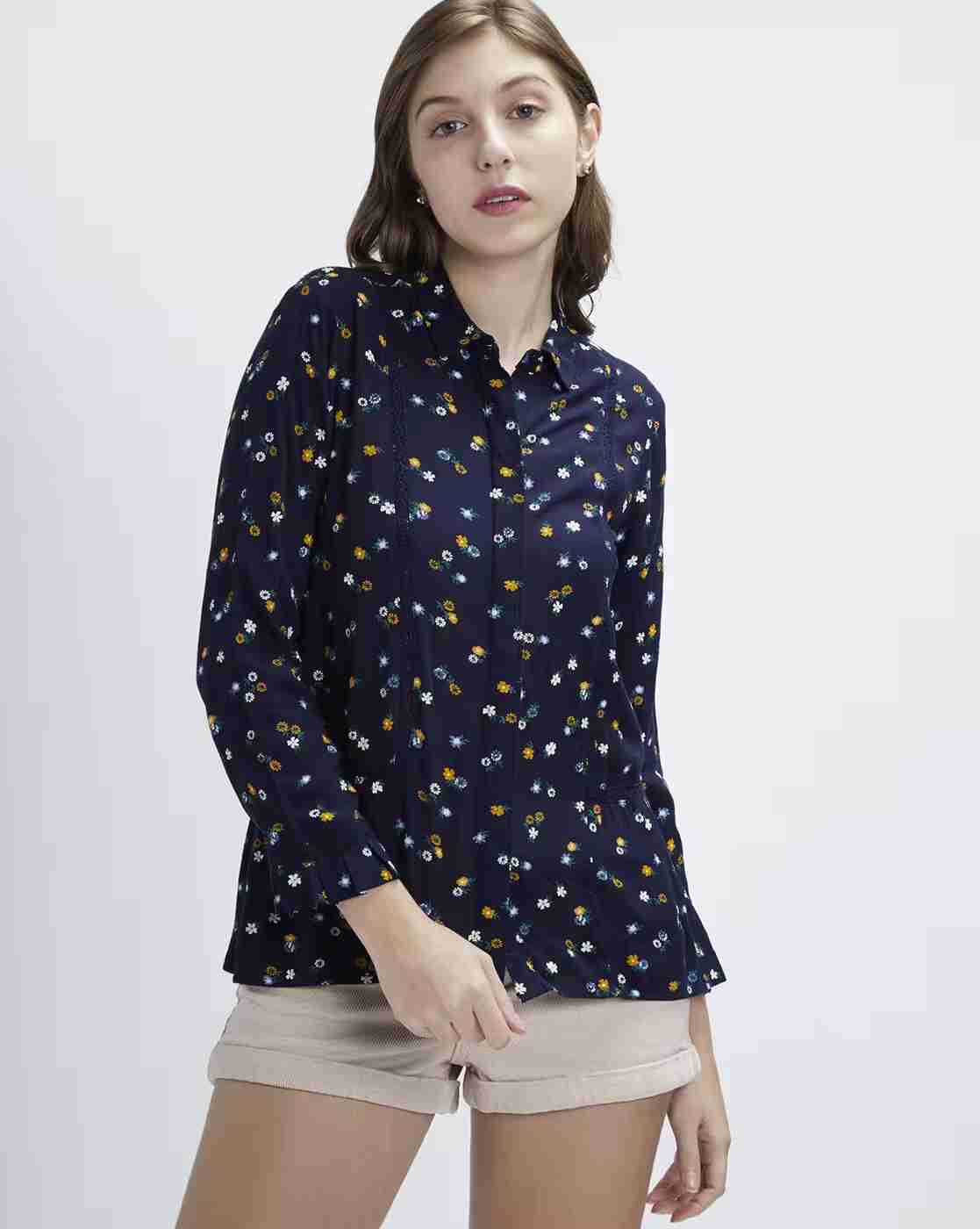 Lee Cooper | Floral Shirt Top|0