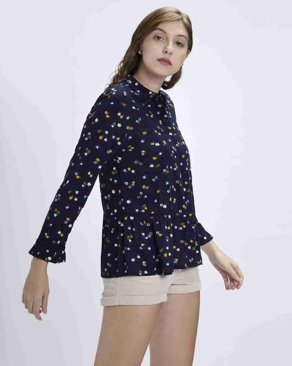 Lee Cooper | Floral Shirt Top|1