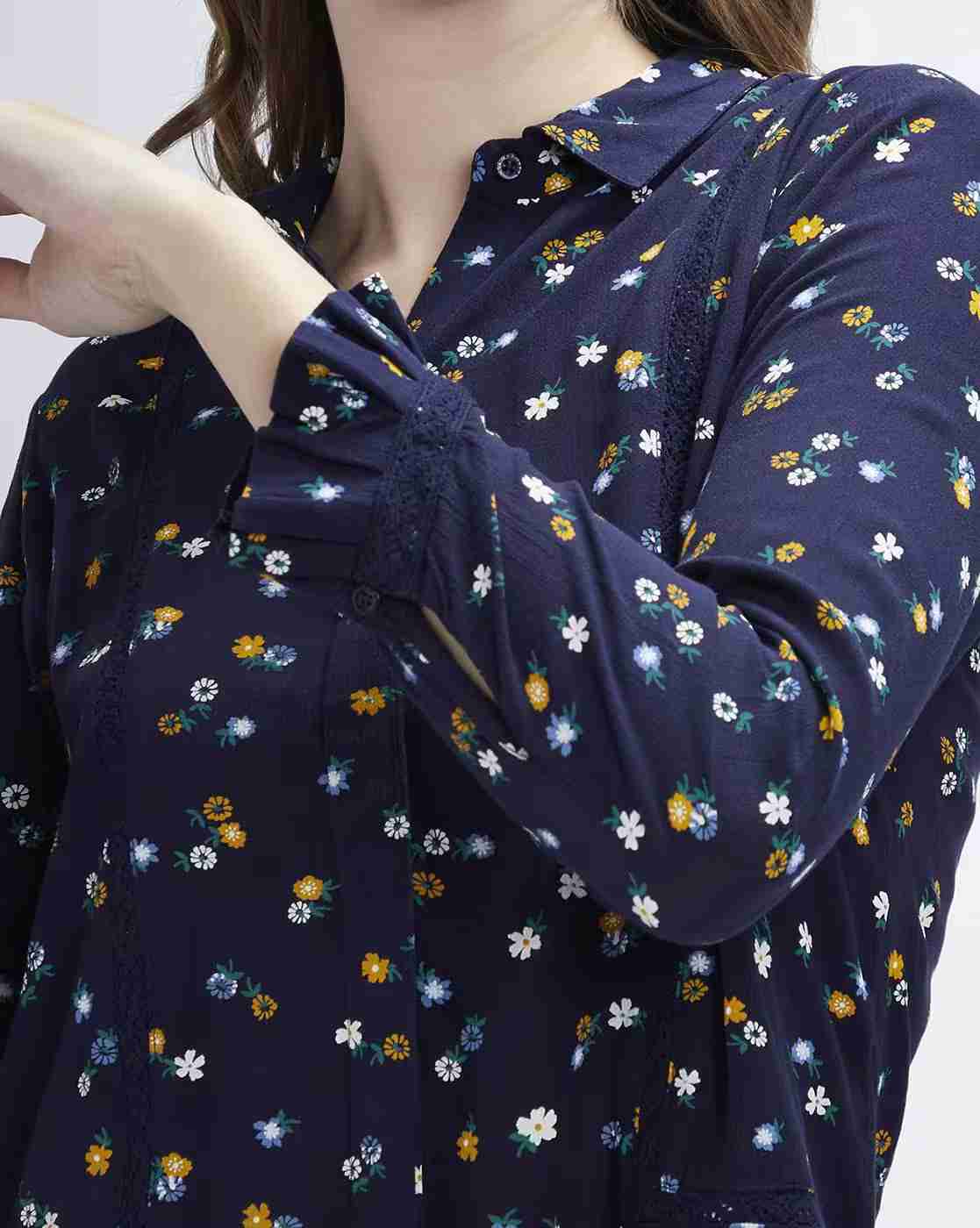 Lee Cooper | Floral Shirt Top|5