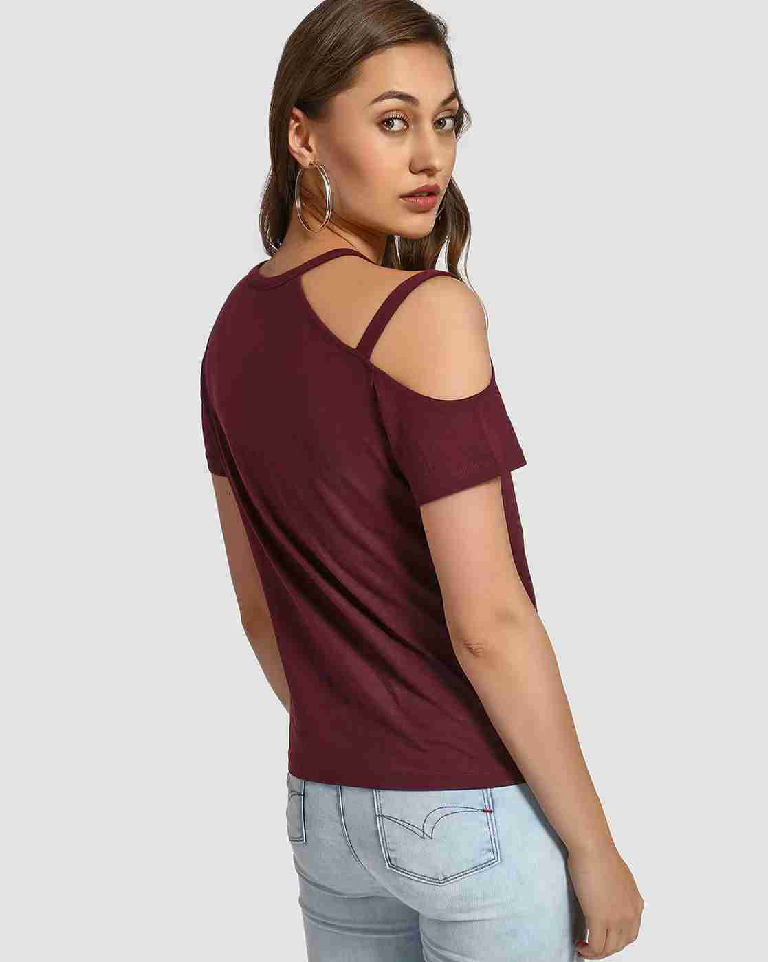Lee Cooper | Typographic Print Crew-Neck T-shirt with Cut-Outs|2