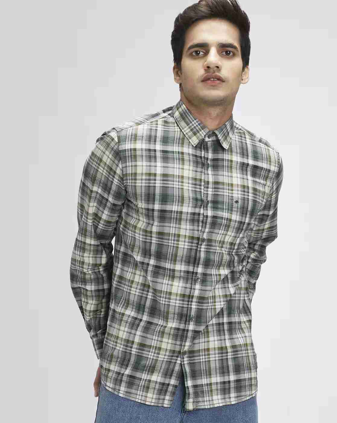 Lee Cooper | Checked Shirt with Patch Pocket|0