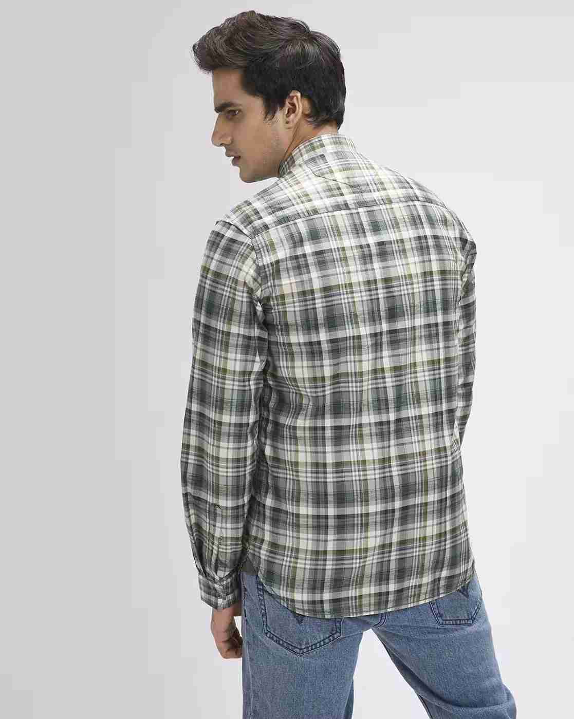 Lee Cooper | Checked Shirt with Patch Pocket|3